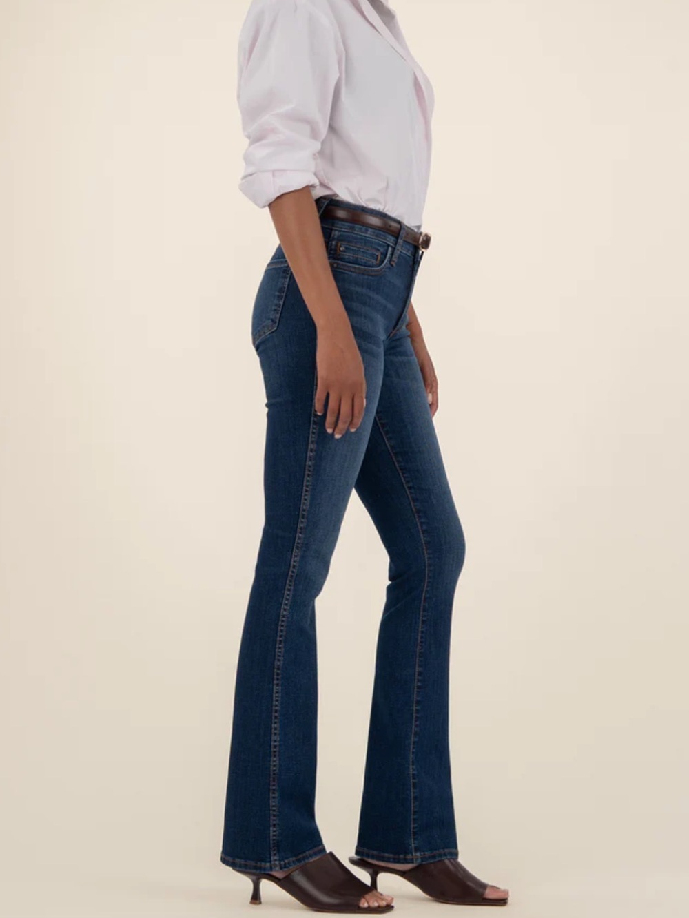 KUT From the Kloth Natalie High-Rise Bootcut Jean Classic Size 12 EUC